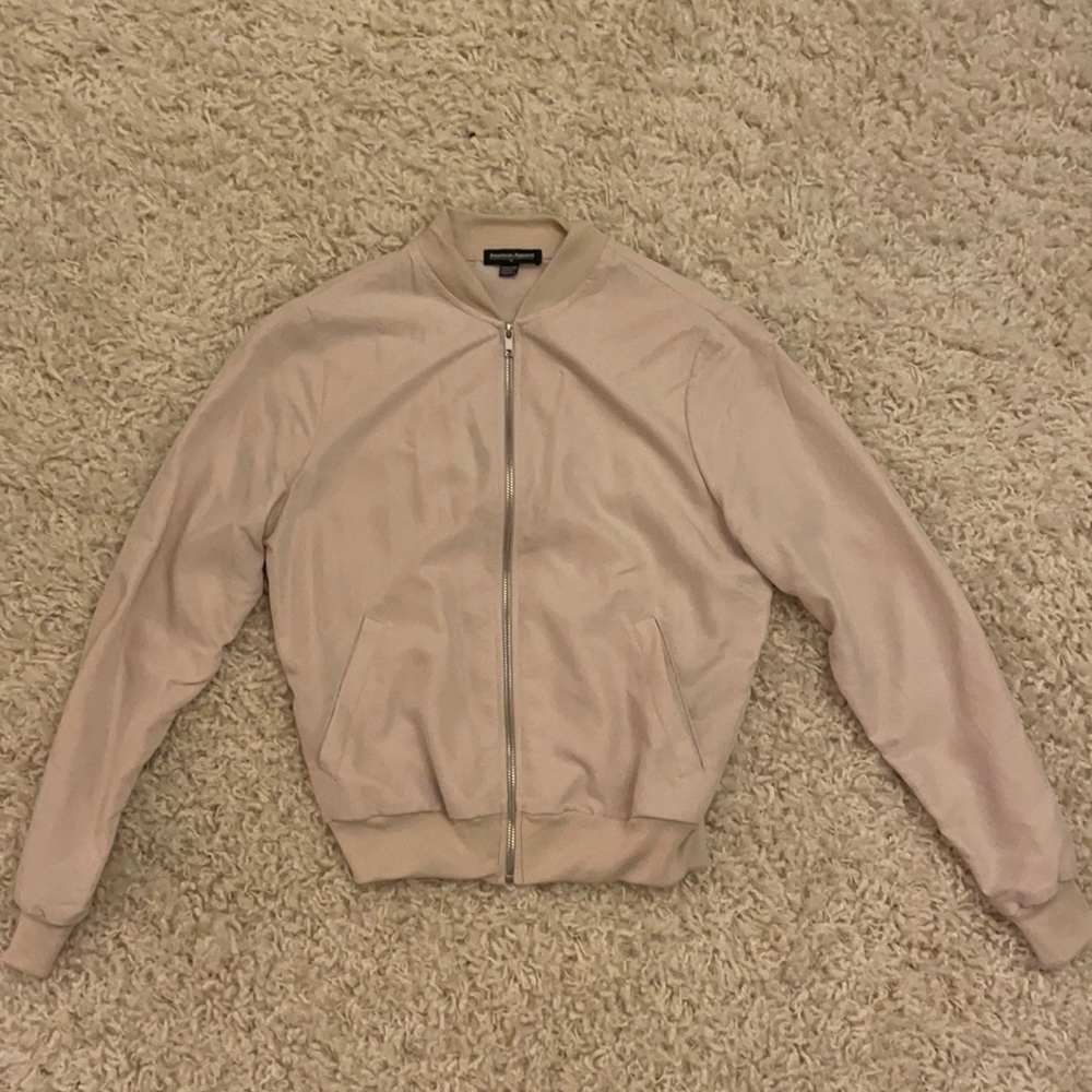 American Apparel Light Pink Bomber